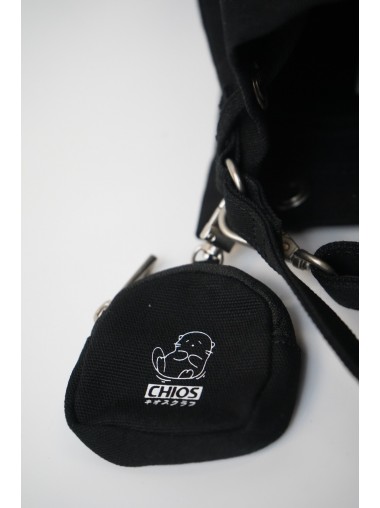CHIOS CLUB - Chios3951 Small Logo Canvas Bucket / BLACK 